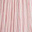 Thiago 40cm Cinnamon Stripe Mushroom Pleat Tapered Lampshade