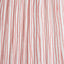 Thiago 45cm Cinnamon Stripe Mushroom Pleat Tapered Lampshade