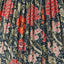 Floressa 30cm Red Floral Patterned Mushroom Pleat Tapered Lampshade