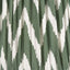 Kamilah 40cm Sage Chevron Pattered Mushroom Pleat Tapered Lampshade
