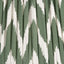 Kamilah 45cm Sage Chevron Pattered Mushroom Pleat Tapered Lampshade