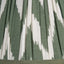 Kamilah 16cm Sage Chevron Pattered Mushroom Pleat Tapered Lampshade