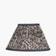 Ornella 25cm Blue Floral Design Mushroom Pleat Empire Lampshade