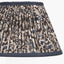 Ornella 25cm Blue Floral Design Mushroom Pleat Empire Lampshade