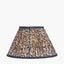 Ornella 30cm Blue Floral Design Mushroom Pleat Empire Lampshade