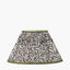 Ornella 35cm Green Floral Design Mushroom Pleat Empire Lampshade
