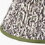 Ornella 35cm Green Floral Design Mushroom Pleat Empire Lampshade