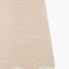 Tabitha 14cm Cream Jute Scalloped Edge Tapered Candle Clip Lampshade with Cream Binding