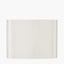 Mia 25cm Cream Oval Silk Mix Lampshade
