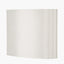 Mia 25cm Cream Oval Silk Mix Lampshade