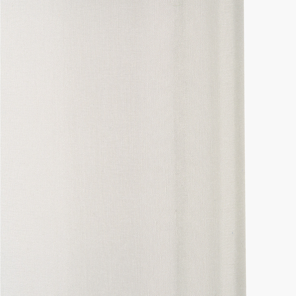 Mia 25cm Cream Oval Silk Mix Lampshade