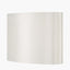Mia 30cm Cream Oval Silk Mix Lampshade