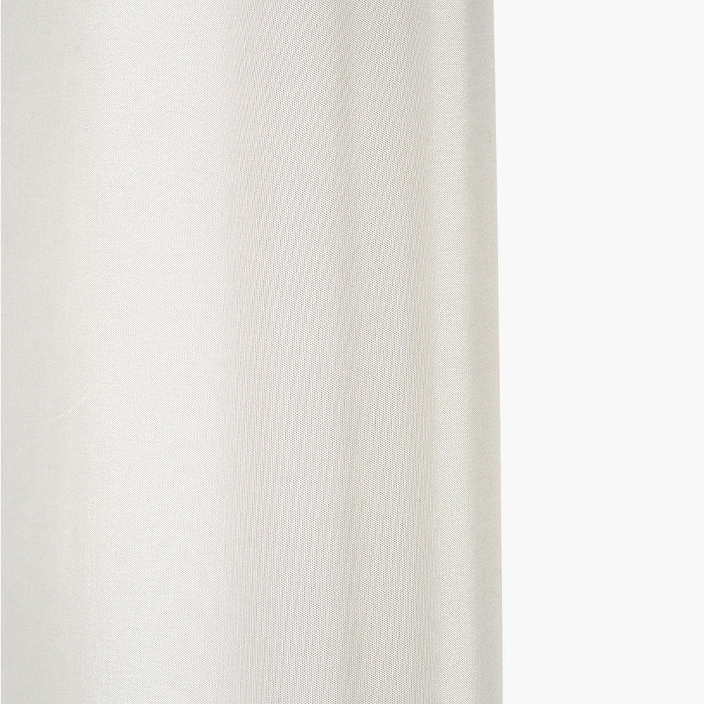 Mia 30cm Cream Oval Silk Mix Lampshade