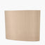 Mia 30cm Taupe Oval Silk Mix Lampshade