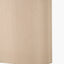 Mia 30cm Taupe Oval Silk Mix Lampshade