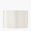 Mia 35cm Cream Oval Silk Mix Lampshade