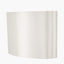 Mia 35cm Cream Oval Silk Mix Lampshade