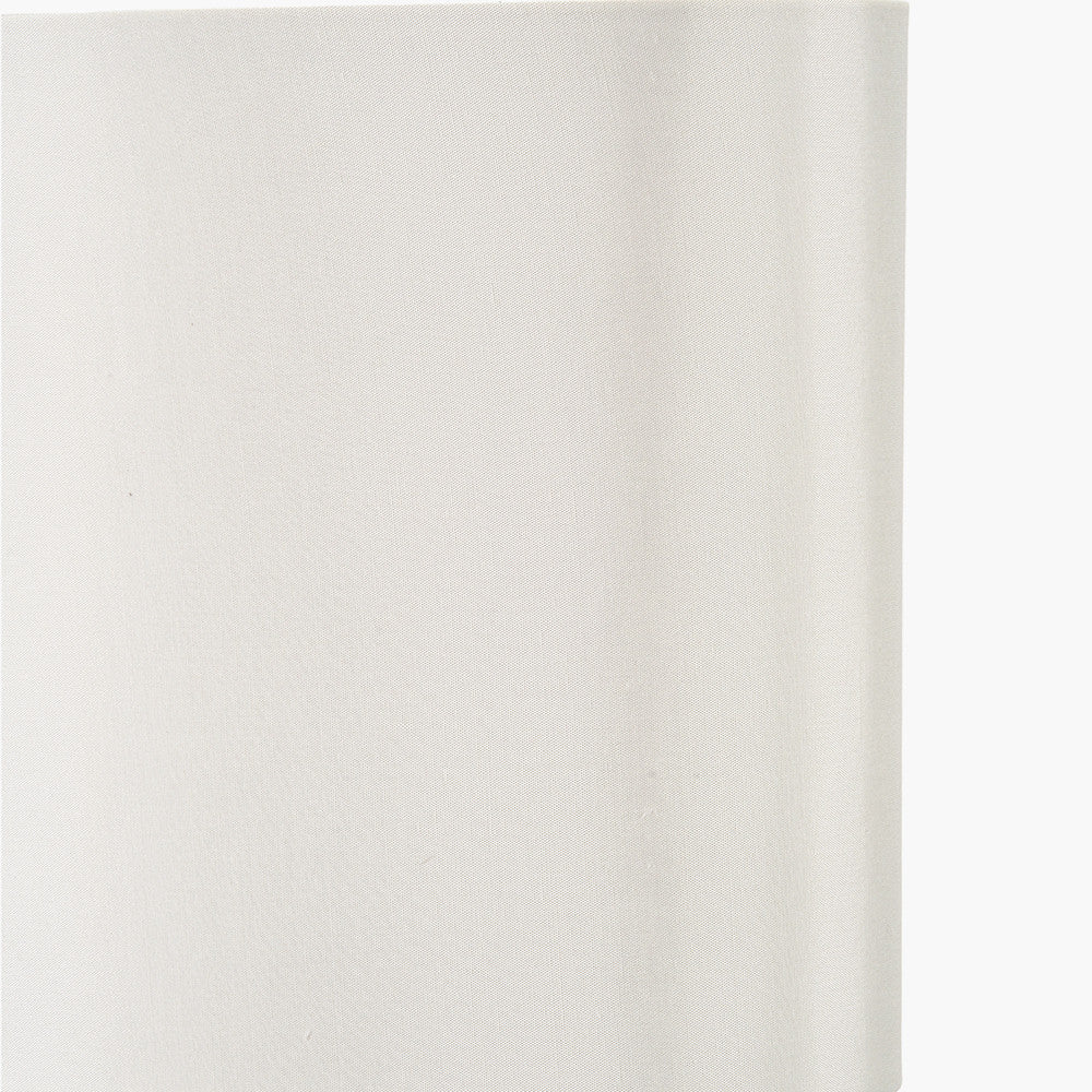 Mia 35cm Cream Oval Silk Mix Lampshade