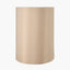 Mia 35cm Taupe Oval Silk Mix Lampshade