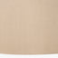 Mia 35cm Taupe Oval Silk Mix Lampshade