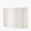 Mia 40cm Cream Oval Silk Mix Lampshade