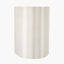 Mia 40cm Cream Oval Silk Mix Lampshade