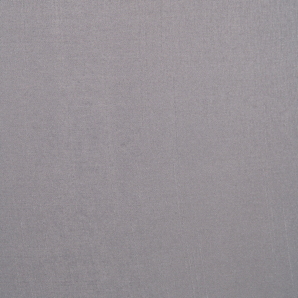 Mia 40cm Steel Grey Oval Silk Mix Lampshade