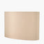 Mia 40cm Taupe Oval Silk Mix Lampshade