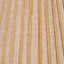Isla 25cm Jute Striped Natural & Yellow Tapered Lampshade