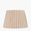 Isla 35cm Jute Striped Natural & Olive Tapered Lampshade