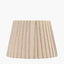 Isla 35cm Jute Striped Natural & Olive Tapered Lampshade
