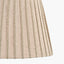 Isla 35cm Jute Striped Natural & Olive Tapered Lampshade