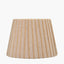 Isla 35cm Jute Striped Natural & Yellow Tapered Lampshade