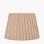 Isla 35cm Jute Striped Natural & Yellow Tapered Lampshade