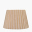 Isla 35cm Jute Striped Natural & Yellow Tapered Lampshade