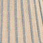 Isla 40cm Jute Striped Natural & Blue Tapered Lampshade