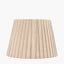 Isla 40cm Jute Striped Natural & Olive Tapered Lampshade