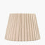 Isla 40cm Jute Striped Natural & Olive Tapered Lampshade