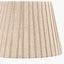 Isla 40cm Jute Striped Natural & Olive Tapered Lampshade