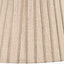 Isla 40cm Jute Striped Natural & Olive Tapered Lampshade