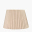 Isla 45cm Jute Striped Natural & Olive Tapered Lampshade
