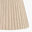Isla 45cm Jute Striped Natural & Olive Tapered Lampshade