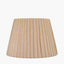 Isla 45cm Jute Striped Natural & Yellow Tapered Lampshade