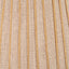 Isla 45cm Jute Striped Natural & Yellow Tapered Lampshade