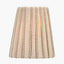 Isla 14cm Jute Striped Natural & Olive Tall Tapered Candle Clip Lampshade