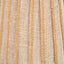 Isla 14cm Jute Striped Natural & Yellow Tall Tapered Candle Clip Lampshade