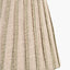 Isla 16cm Jute Striped Natural & Olive Tapered Lampshade
