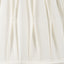 Odette 30cm White Linen Slub Pinch Pleat Tapered Lampshade