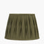 Odette 35cm Olive Green Cotton Slub Pinch Pleat Tapered Lampshade