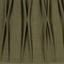 Odette 35cm Olive Green Cotton Slub Pinch Pleat Tapered Lampshade